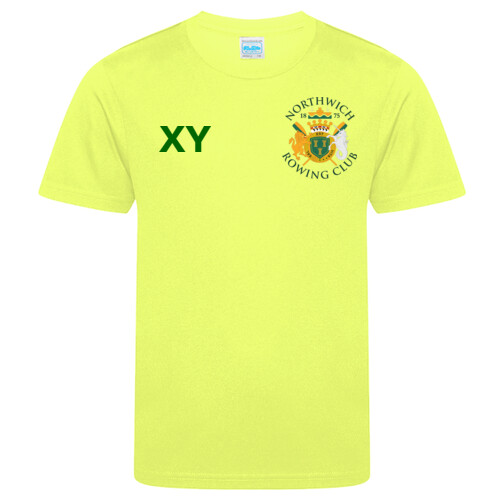 Northwich Rowing Hi-Vis Safety T Shirt - Junior Thumbnail